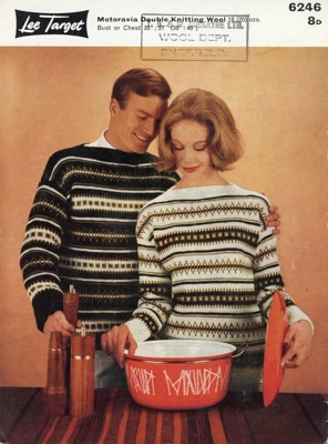 Knitting pattern: Sweater for Man or Woman; George Lee & Sons Ltd; 1962; GWL-2022-15-12