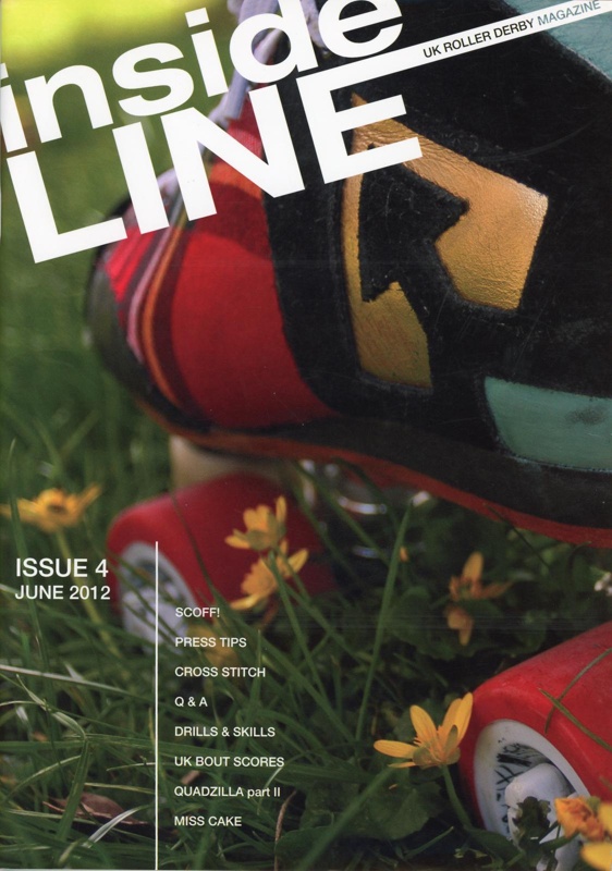 Magazine cover: Inside Line #4; Ali, Jessica; June 2012; GWL-2015-151-1