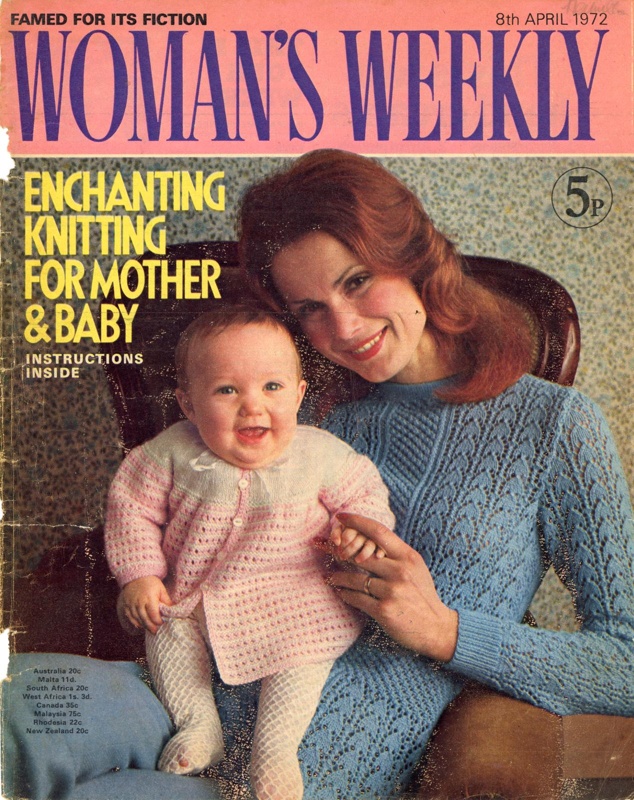 Knitting pattern: Stripes for the Second Size; Woman's Weekly; 1972; GWL-2022-15-44