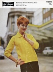 Knitting pattern: Lady's Jacket; Tee Target No. 6208; 1961; GWL-2015-94-11