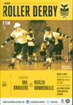 Programme: Irn Bruisers vs Berlin Bombshells; Glasgow Roller Derby; 2013; GWL-2018-60-25