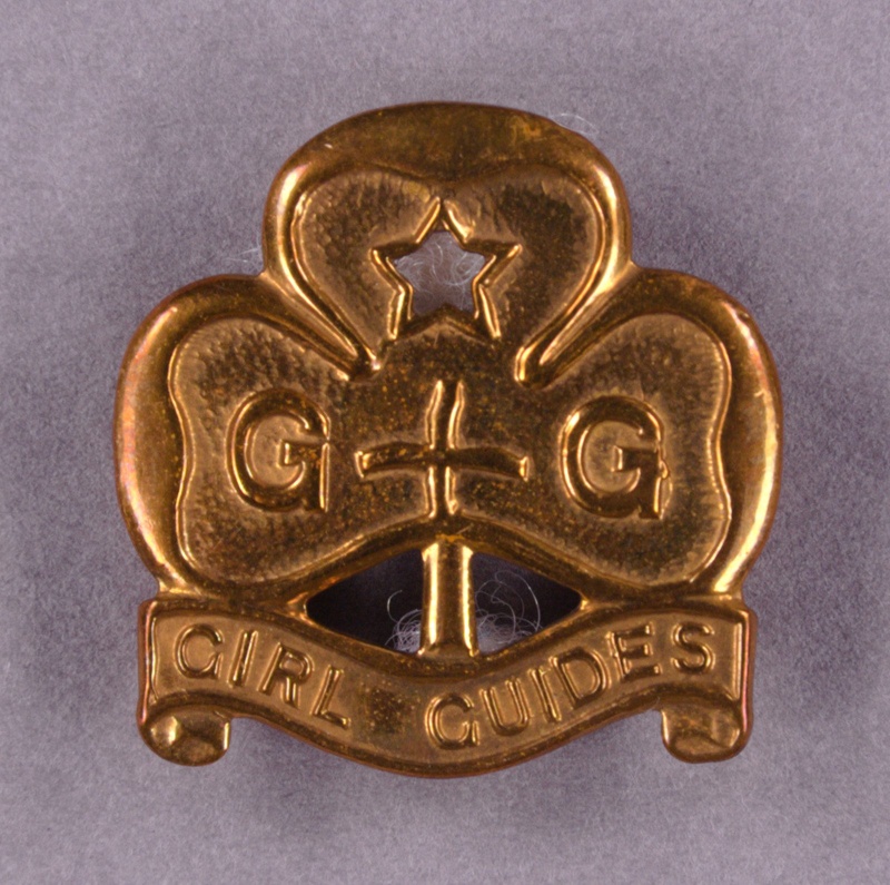 Guides Promise Badge; Girl Guides Association; c.1970s-80s; GWL-2013-50-49