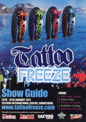 Programme: Tattoo Freeze Show Guide; Jan 2011; GWL-2019-57-31