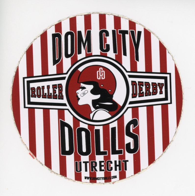 Sticker: Dom City Dolls; Dom City Roller Derby; GWL-2015-131-48