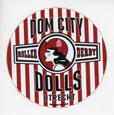 Sticker: Dom City Dolls; Dom City Roller Derby; GWL-2015-131-48