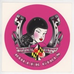 Sticker: Charm City Roller Girls; Charm City Roller Derby; 2005-19; GWL-2025-118-38 Sticker: Charm City Roller Girls; Charm City Roller Derby; 2005-19; GWL-2025-118-38