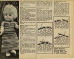 Magazine cutting (page 51): Doll's Dress; c.1960s-70s; GWL-2022-135-32