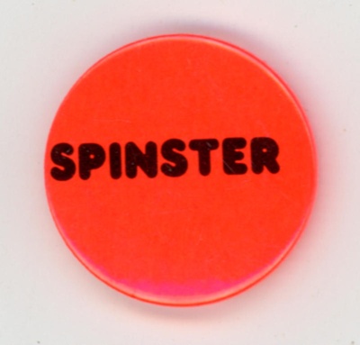 Badge: Spinster; c.1980-90s; GWL-2024-134-8