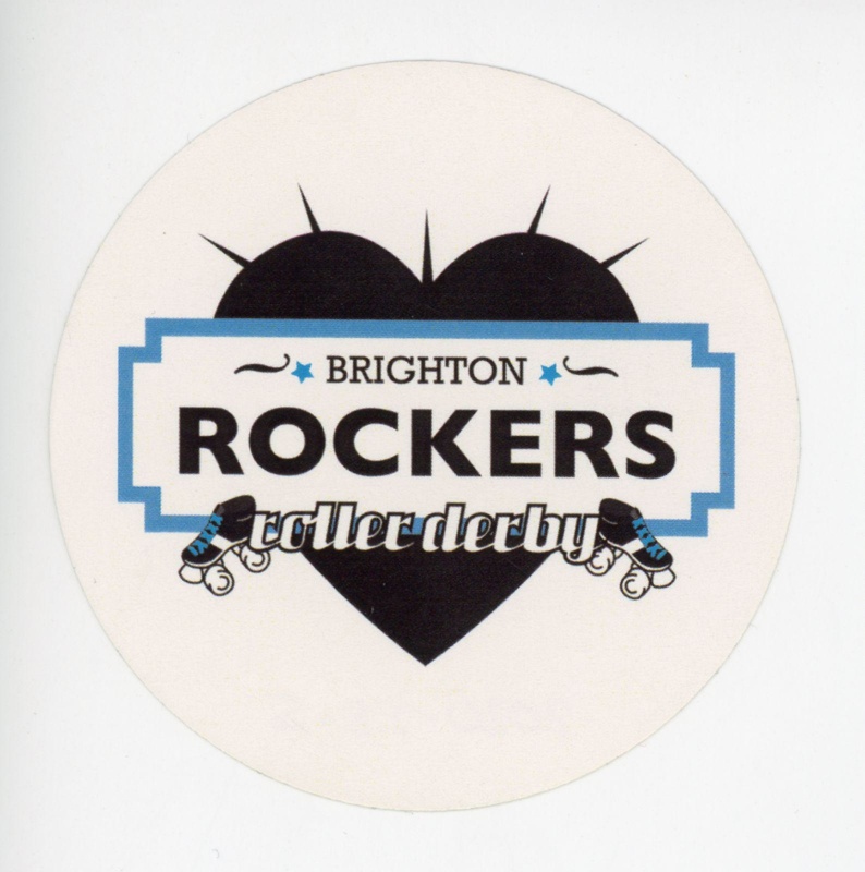 Sticker: Brighton Rockers; Brighton Rockers Roller Derby; GWL-2020-28-5