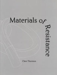 Catalogue cover: Materials of Resistance; Thornton, Clare; 2017; GWL-2018-14