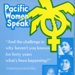 Back cover: Pacific Women Speak; Women Working for a Nuclear Free and Independent Pacific; 1987; 1-870370-00-7; GWL-2023-49