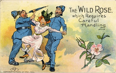 Postcard front: The Wild Rose; B.B.N.; c.1906; GWL-2024-77-14