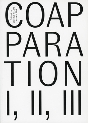 Publication cover: COAPPARATION I, II, III; Reiche, Claudia & Sick, Andrea; 2022; 978-3-930924-24-0; GWL-2024-56