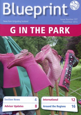 Blueprint Issue No. 337; Girlguiding Scotland; Nov 2014; GWL-2018-69-12-2