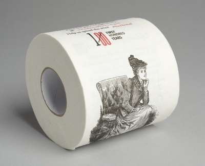 First 100 Years toilet roll celebrating a centenary of women in the legal profession (2016)