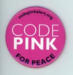 Badge: CodePink for Peace; CODEPINK; 2021; GWL-2021-52-1