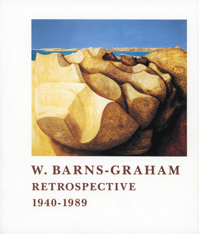 Catalogue cover: W. Barns-Graham Retrospective; City of Edinburgh Museums and Art Galleries; 1989; GWL-2022-30-12