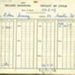 Infant medical record for Eileen Conway of Glasgow, 1949