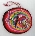 Mobile obverse: Butterfly; Williams, Gina; c.2024-25; GWL-2025-96-2