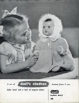 Knitting pattern: Doll's Clothes; Greenock Brand Leaflet B432; GWL-2016-95-104