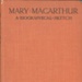 Front cover: Mary Macarthur: A Biographical Sketch; Hamilton, Mary Agnes; 1925; GWL-2024-4-1