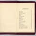 Contents page: Love's Crown: Songs of Memory and Hope; Swan, Annie S.; 1913; GWL-2025-114-1