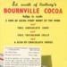 Leaflet recipes: Bournville Cocoa; Cadbury; c.1950s; GWL-2021-45-2