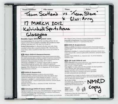 Digital photos: Team Scotland; Team Scotland Roller Derby; March 2012; GWL-2013-46-10