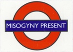 Sticker: Misogyny Present; c.2023; GWL-2023-110-9