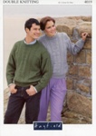 Knitting pattern: His 'n' Her Sweater; Hayfield No. 4019: Hayfield Textiles Ltd; c.1970s; GWL-2017-11-13