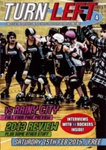 Zine cover: Turn Left #4; Brighton Rockers Roller Derby; Feb 2014; GWL-2015-29-1