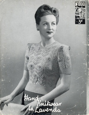 Knitting pattern: Rosina Jumper; Lister No. 1000; GWL-2014-59-32