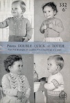 Knitting pattern: Four Designs for Children; P&B Wools No. 332; GWL-2015-34-30