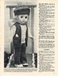 Knitting pattern: A Well Dressed Doll; Woman's Weekly; c.1970s; GWL-2016-95-118