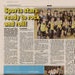 News article part 1: Sports Stars Ready to Rock and Roll; Glasgow Roller Derby / Kirkintilloch Herald; 2013; GWL-2018-60-42