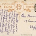 Postcard back: "The Latest Novelty in Bags"; Bamforth & Co Ltd; c.1911; GWL-2024-77-33