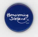 GWL-2015-112-9: Badge: Homecoming Scotland 2009
