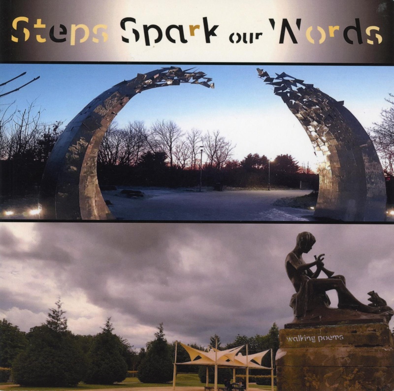 Front cover: Steps Spark Our Words; Sukhema (ed); 2017; 978-1-8384968-1-3; GWL-2024-44-3