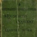 Front cover: Household Cookery and Laundry Work; Black, Mrs (Margaret McKirdy); 1882-98; GWL-2022-11-2