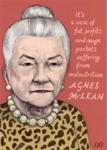 Greetings card: Agnes McLean; Miller, Lorna; 2017; GWL-2022-97-1