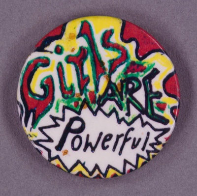 Badge: Girls Are Powerful; GWL-2015-111-2