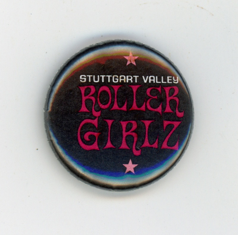 Badge: Roller Girlz; Stuttgart Valley Roller Derby; c.2007-2011; GWL-2013-46-3