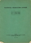 Booklet: National Character Dances; Central Council of Recreative Physical Training; c.1950-60s; GWL-2024-16-12