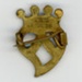 Badge reverse: For Home & Country; Fattorini & Sons; c.1919-28; GWL-2023-45-1