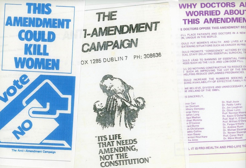 Documents: This Amendment Could Kill Women; The Anti-Amendment Campaign; c.1982-2018; GWL-2022-152-18