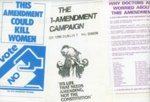 Documents: This Amendment Could Kill Women; The Anti-Amendment Campaign; c.1982-2018; GWL-2022-152-18