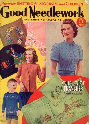 Good Needlework and Knitting Magazine; The Amalgamated Press Ltd; Sept 1939; GWL-2022-131