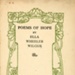 Title page: Poems of Hope; Wilcox, Ella Wheeler; 1914; GWL-2017-35-2