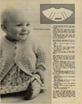 Knitting pattern for matinee jacket: Picture Book Look; c.1970s; GWL-2015-44-34