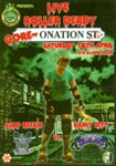 Cover of Roller Derby programme for "Gore-onation St"